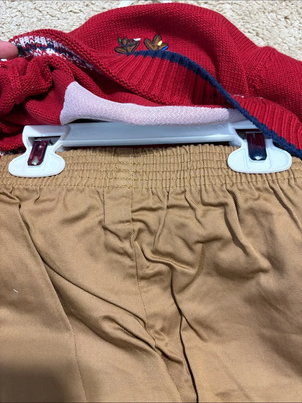 Izod reindeer sweater